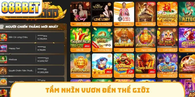Tầm nhìn vươn đến thế giới